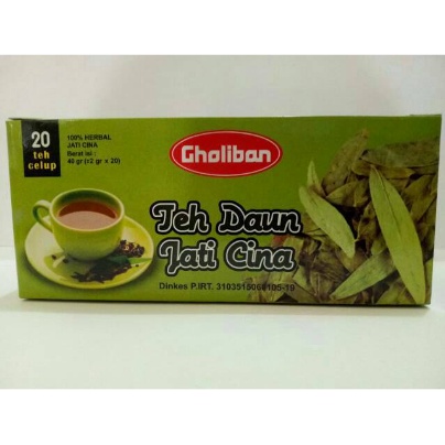 

ready stok Teh celup jati cina gholiban