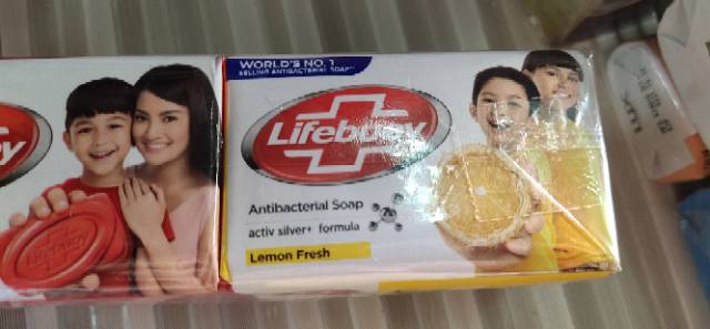 SABUN LIFEBUOY PAKET 3 PCS@±70 GRAM.