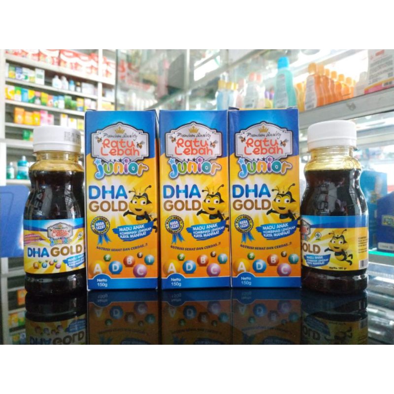 RATU LEBAH JUNIOR DHA GOLD 150g Madu Anak