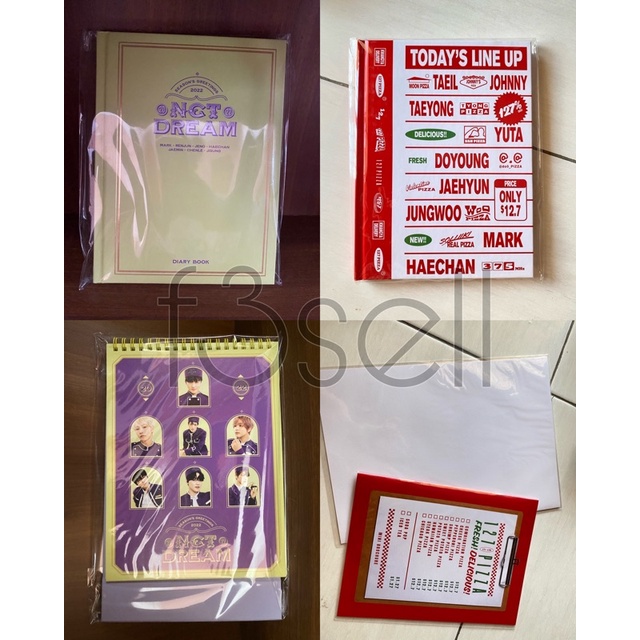 Hard Cover Diary NCT Dream, NCT 127 Seasons Greeting 2022