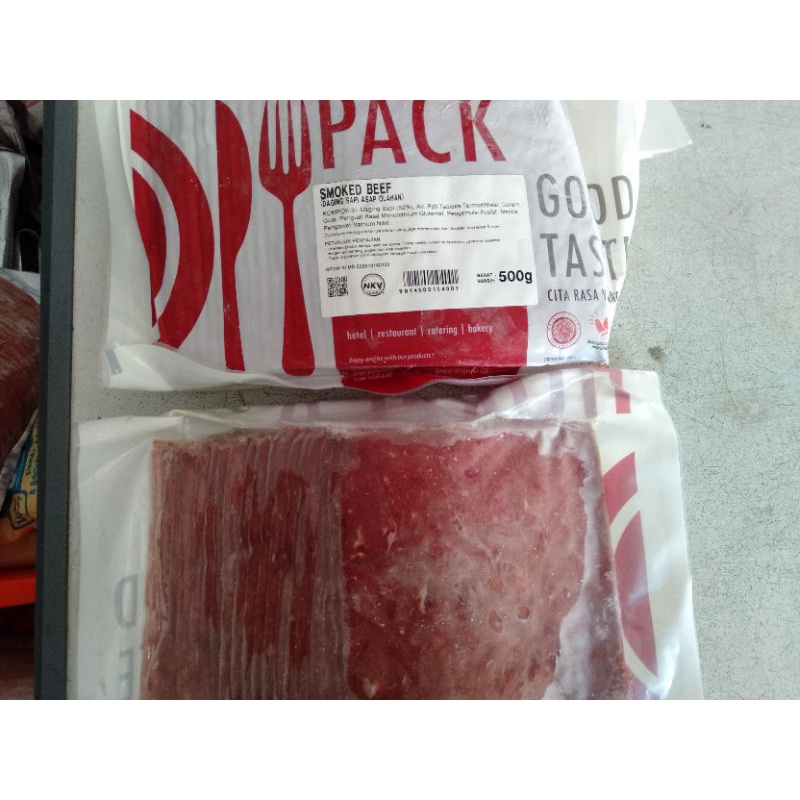 

BERNARDI Horeca Smoked Beef Kotak/Daging Asap 500g