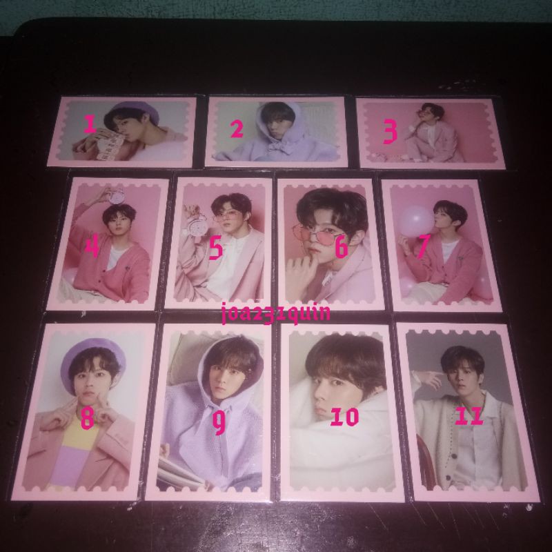 Photocard Fankit Kim Wooseok