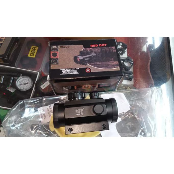 Terlaris Scope Senapan Red Dot BSA 1x40 RD Baru