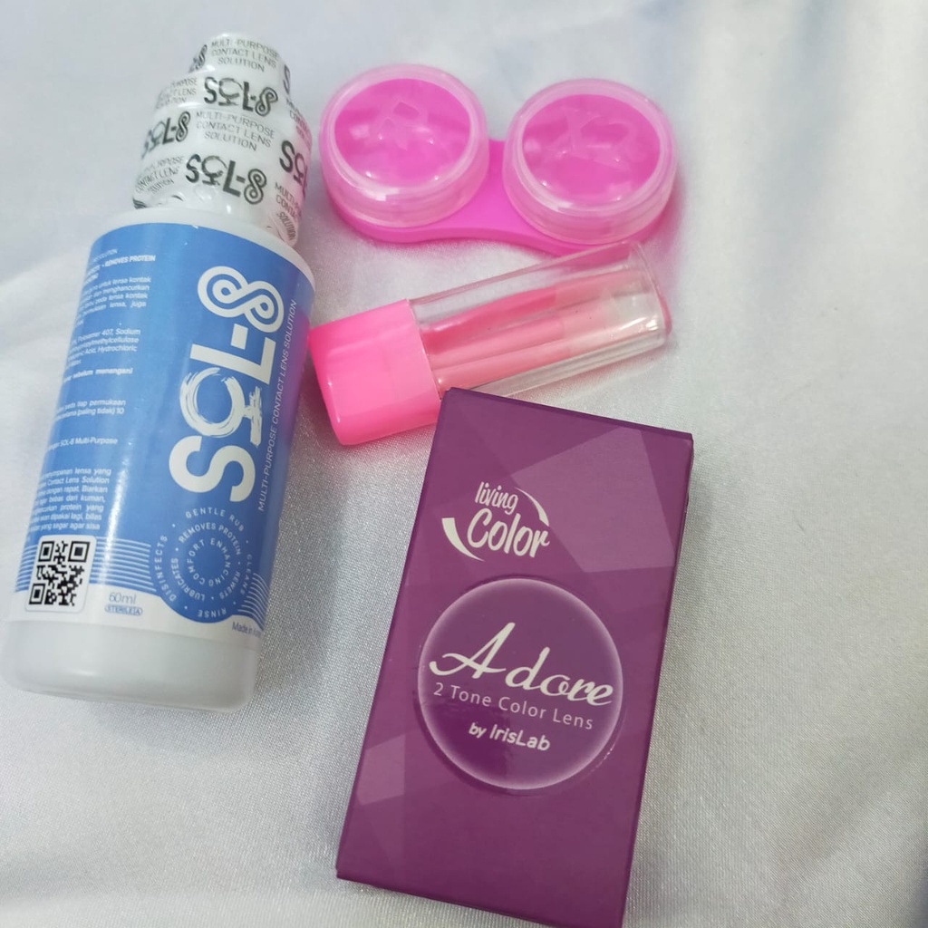 PAKETAN SOFTLENS MURAH 4 in 1 / PAKET LENSA KONTAK