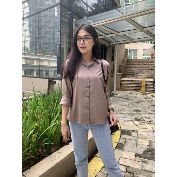 Severli Cella Shirt Kemeja Wanita-3