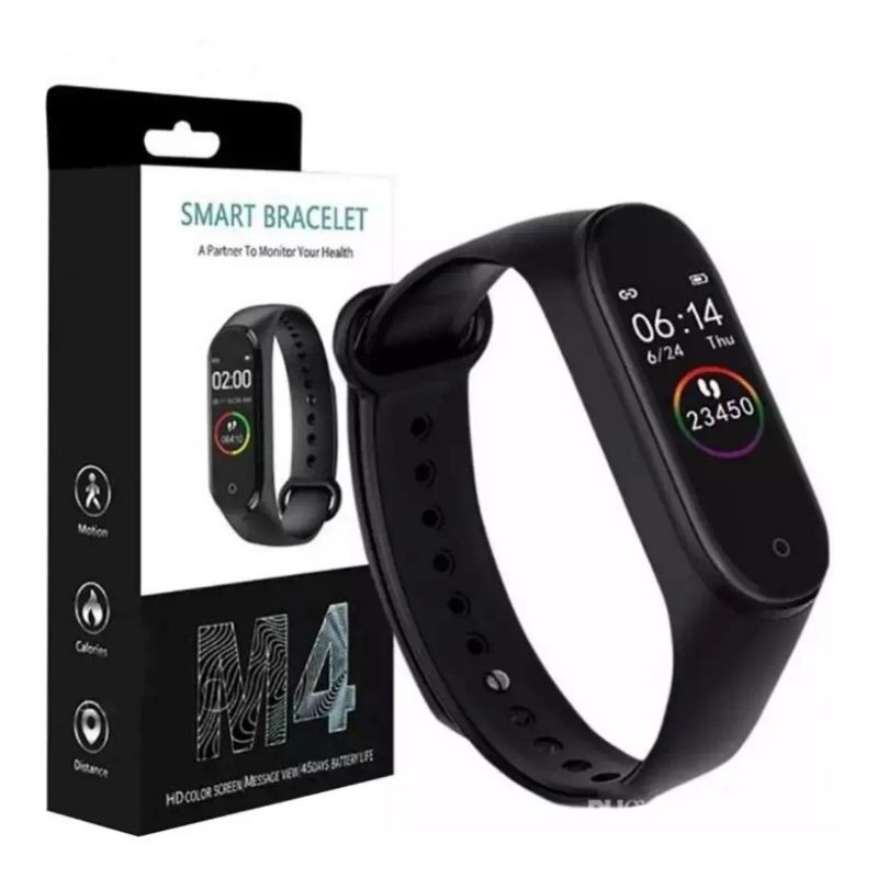 Smartwatch M4 Heart SmartBand OLED Smartband M4 OLED mi band 4= smartwatch M4 bracelet