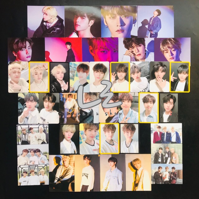 Stray Kids - Cle 2 Yellow Wood (Photocard: Chan Woojin Lee Know Changbin Hyunjin Han Felix Seungmin)