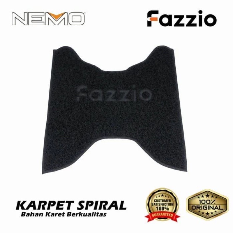 TERMURAH KARPET SPIRAL MATIC YAMAHA MIO GEAR 125 DAN FAZZIO ORIGINAL GMA PRODUCT / Nemo Karpet Spiral Yamaha Mio Gear 125 Fazzio Original GMA Product Visor Mio Gear free Double Tape