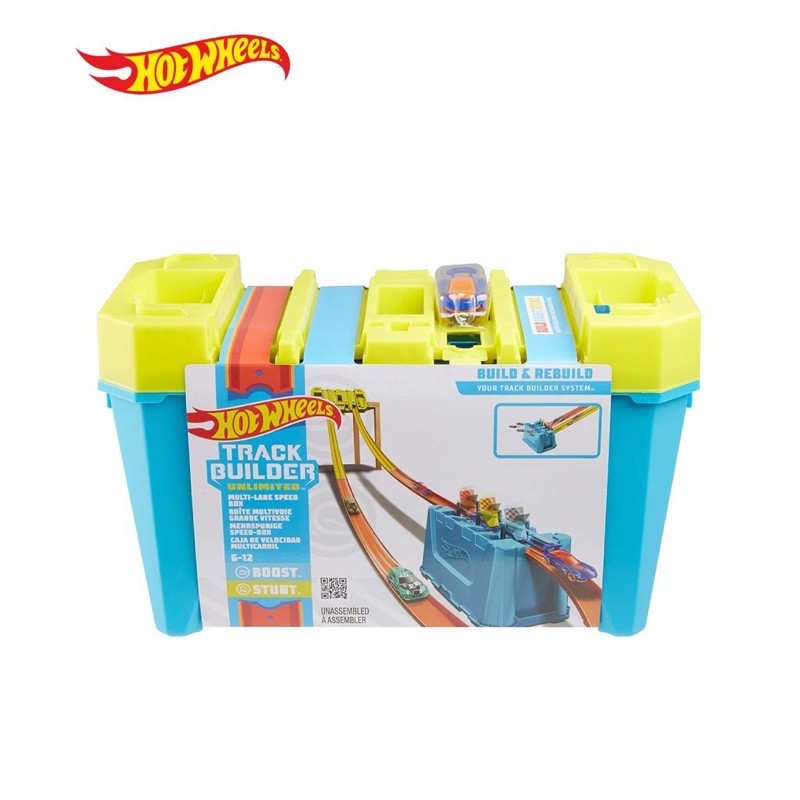 Hot Wheels Track Builder Unlimited Multi-Lane Speed Box - Main