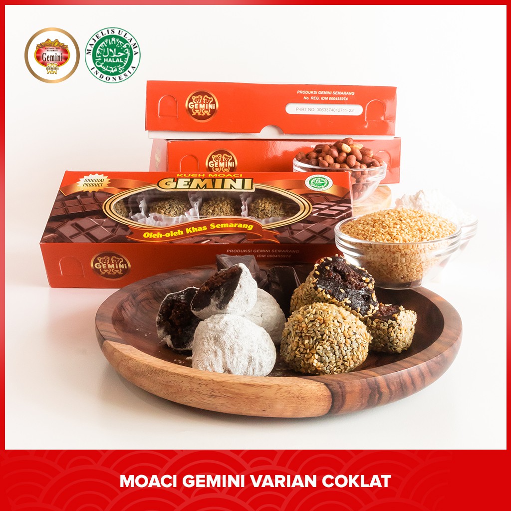 Gemini - Moaci Gemini Semarang Rasa Coklat Isi 10