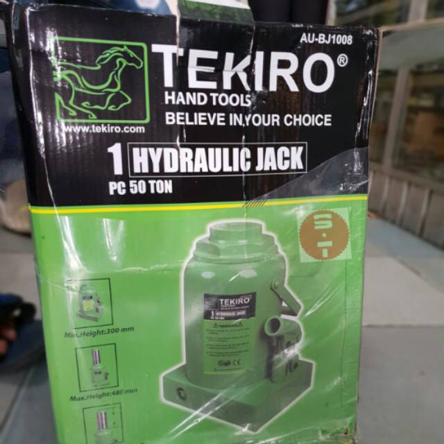 TEKIRO dongkrak Botol 50 TON