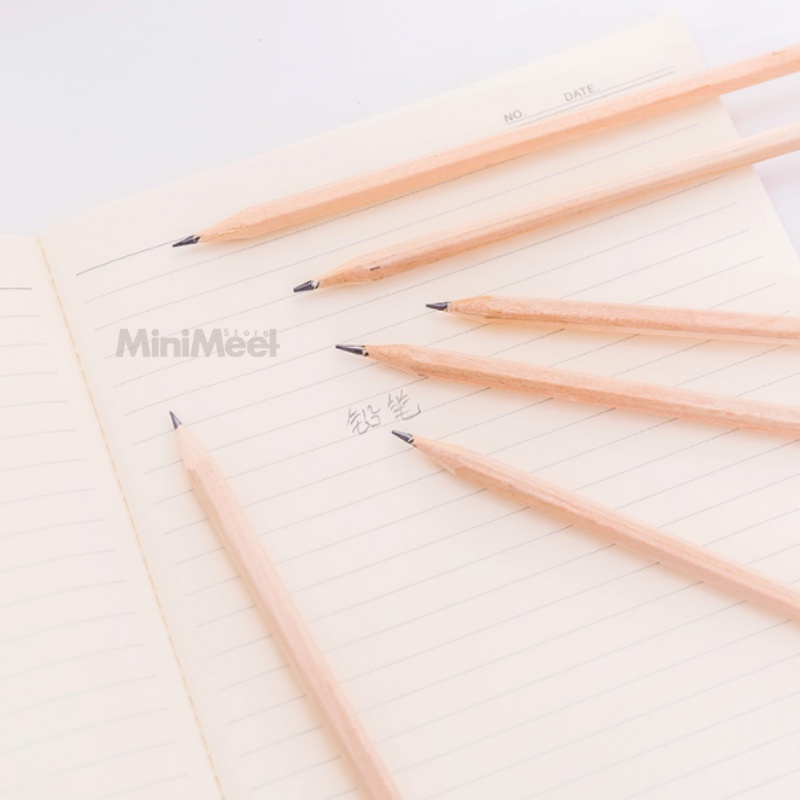 

Pensil Polos Kayu Bentuk Segi Enam Satuan Alat Tulis Pencil HB