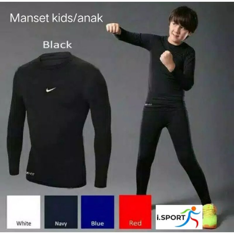 Manset/Baselayer Panjang Anak (Thumbole)