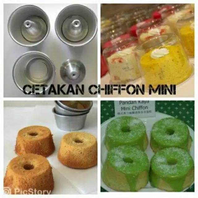 Loyang Chiffon Cake/Sifon Cake/Sponge Cake Mini Alas Lepas