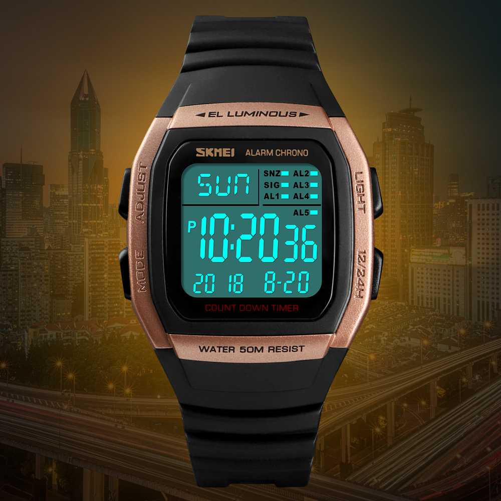 FatihShop SKMEI Jam Tangan Digital Pria - 1278