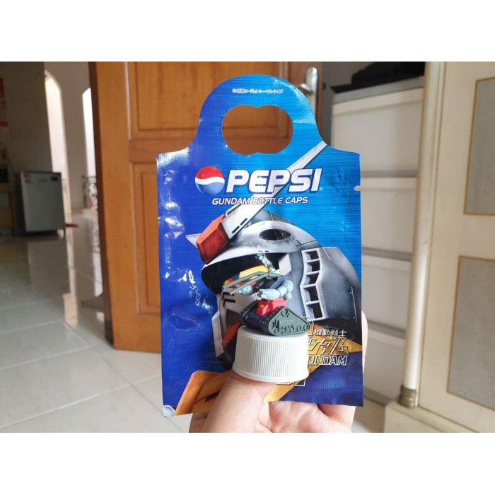 MINI FIGURE GUNDAM PEPSI BOTTLECAP GUNTANK ORI MURAH