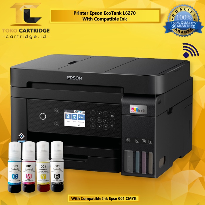 Printer Epson EcoTank L6270 L 6270 l6270  A4 Wi-Fi Duplex All In One Pengganti L6170