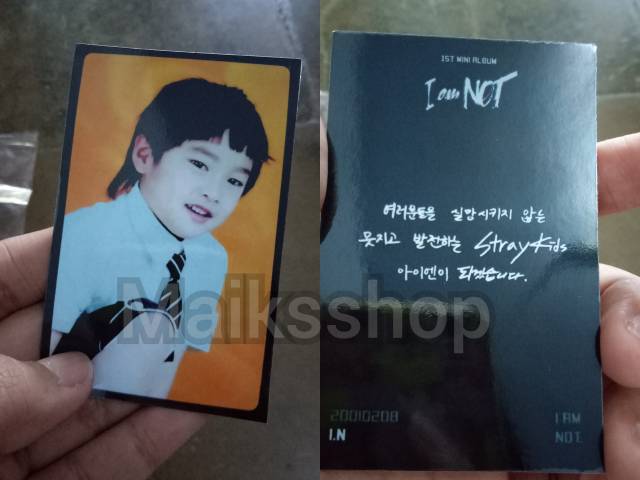 Stray Kids I Am Not Childhood Photocard Kpop