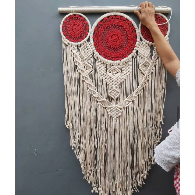 Dreamcatcher macrame