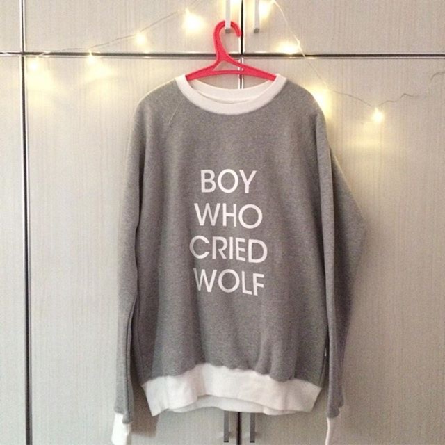 EXO Sweatshirt BWCW Boy Who Cried Wolf