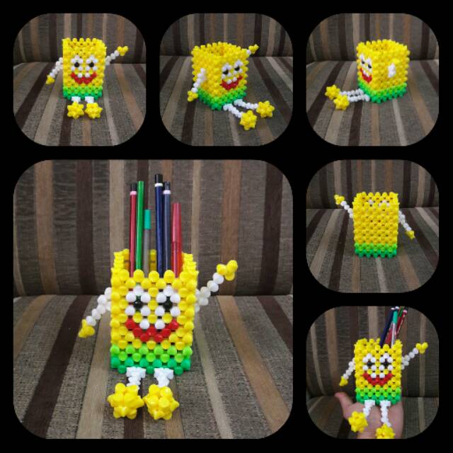 

Tempat pensil/pen spongebob