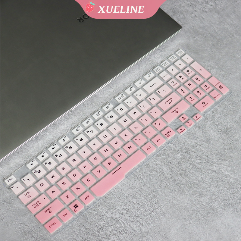 Xueling Asus Tuf Gaming Laptop Keyboard Cover Tuf A15 A17 F15 15.6&quot; 15.6 Inch Keyboard Skin Protector Cover for FA706 FA506 FA506iu FA506iv Fa506ii Fa706ii FA706iu