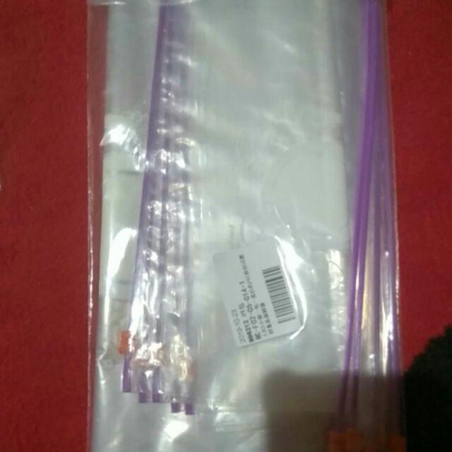 10pcs Kantong Plastik Zip-locked Reusable Untuk Makanan / Buah