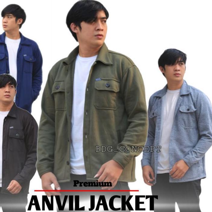♣ ANVIL JAKET # JAKET PRIA ANVIL # PAKAIAN PRIA ANVIL # KEMEJA PRIA # JACKET ANVIL  .,