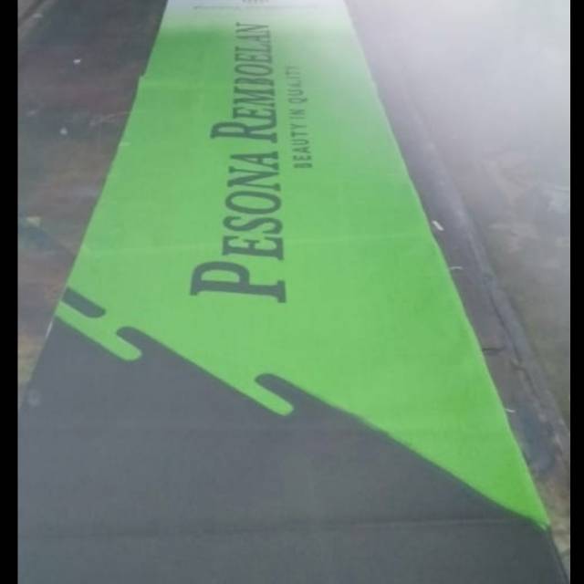 

spanduk kain sablon