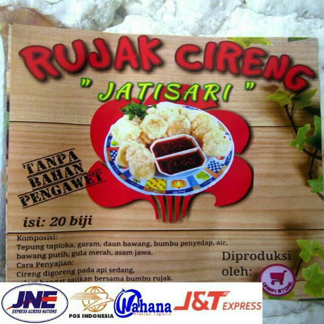 

Rujak Cireng JATISARI tanpa pengawet (camilan cemilan snack cireng rucir)