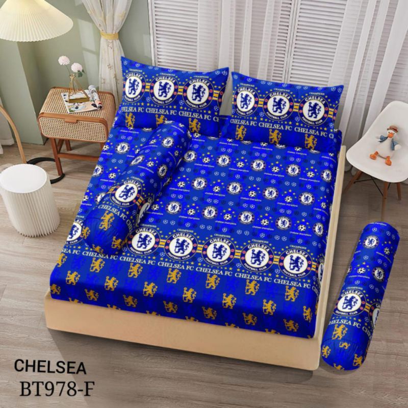 SPREI MOTIF BOLA UKURAN 180x200/SEPRAI 1 SET SEPRAI HOMEMADE