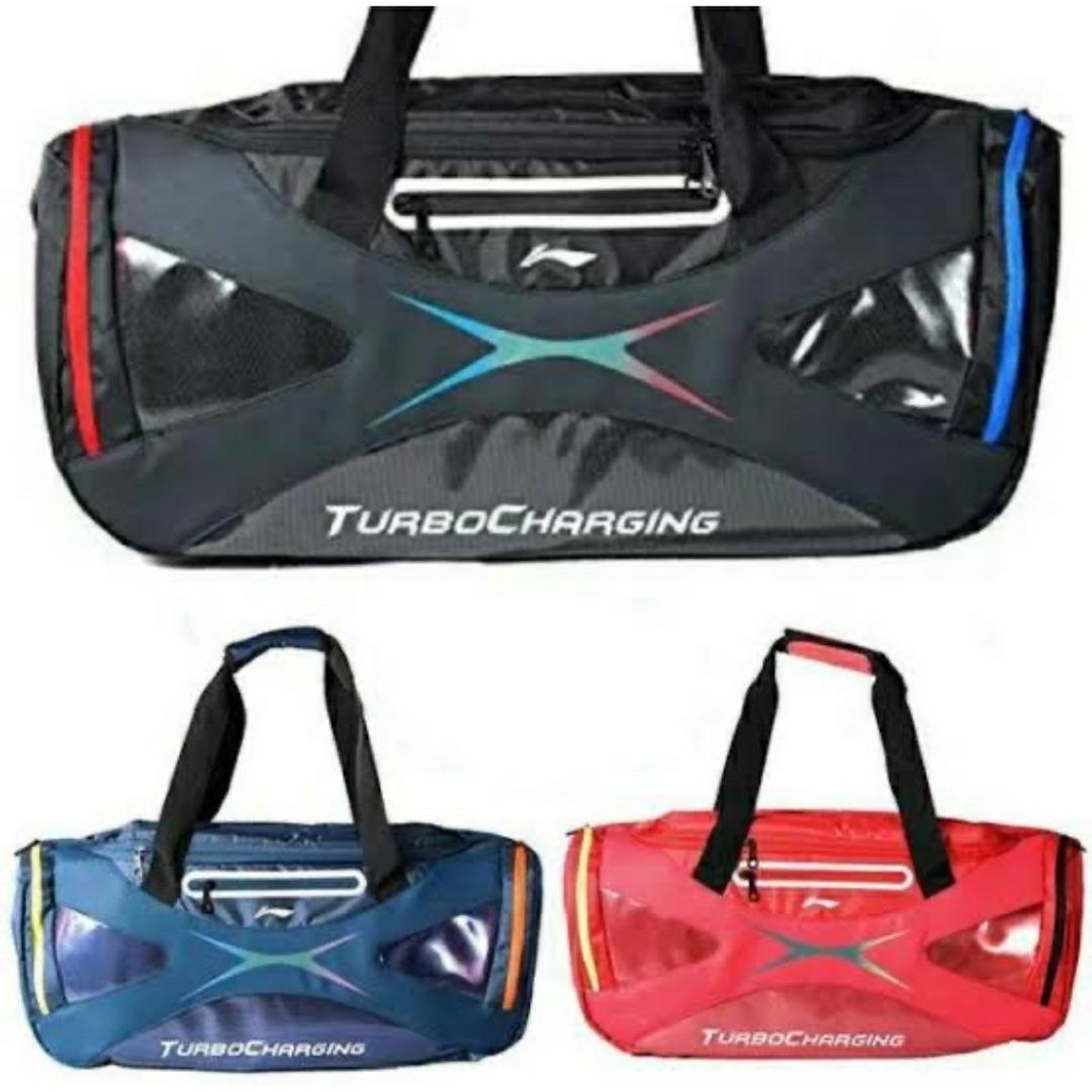 Tas Badminton Lining ABDC 002 Original - Hitam