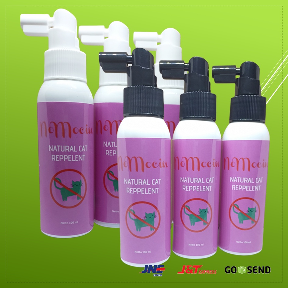 Pencegah Pengusir Pengendali Kucing NOMOCIN NATURAL CAT REPELLENT Bahan Alami Aman Tinggal Spray