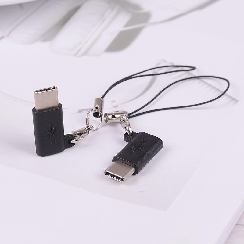 USB C Adapter, High-Speed Type C to USB 3.1 Adapter Converter with Keychain for MacBook and Other Type-C Devices
