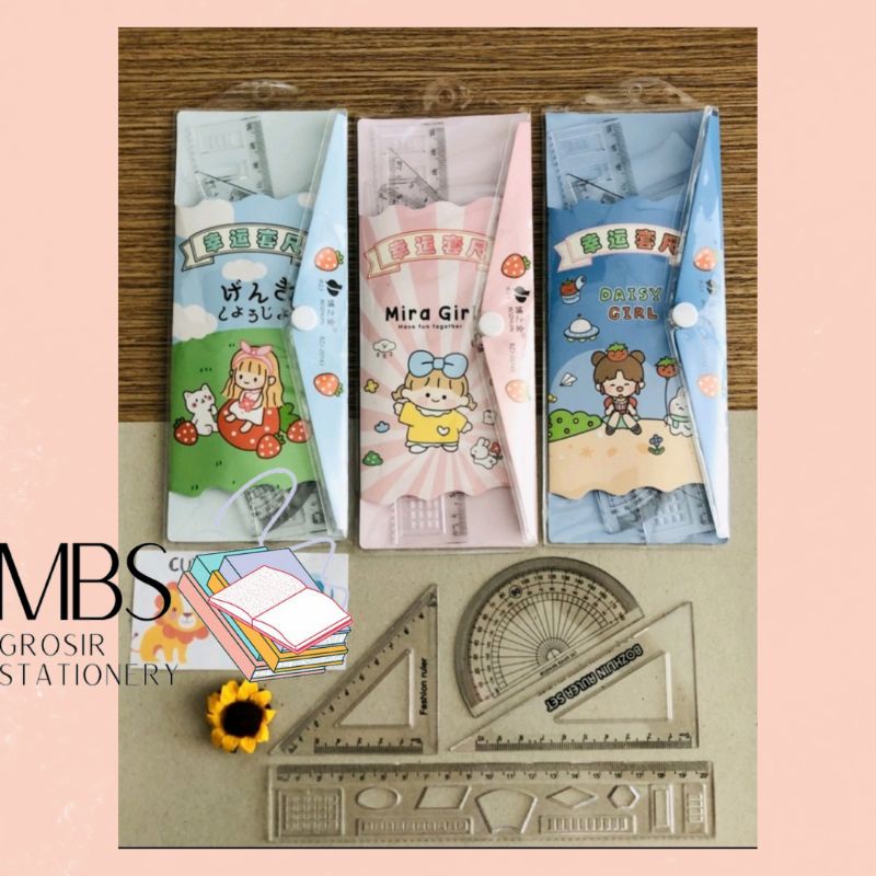 

Penggaris Set Girls BZJ (20 cm)