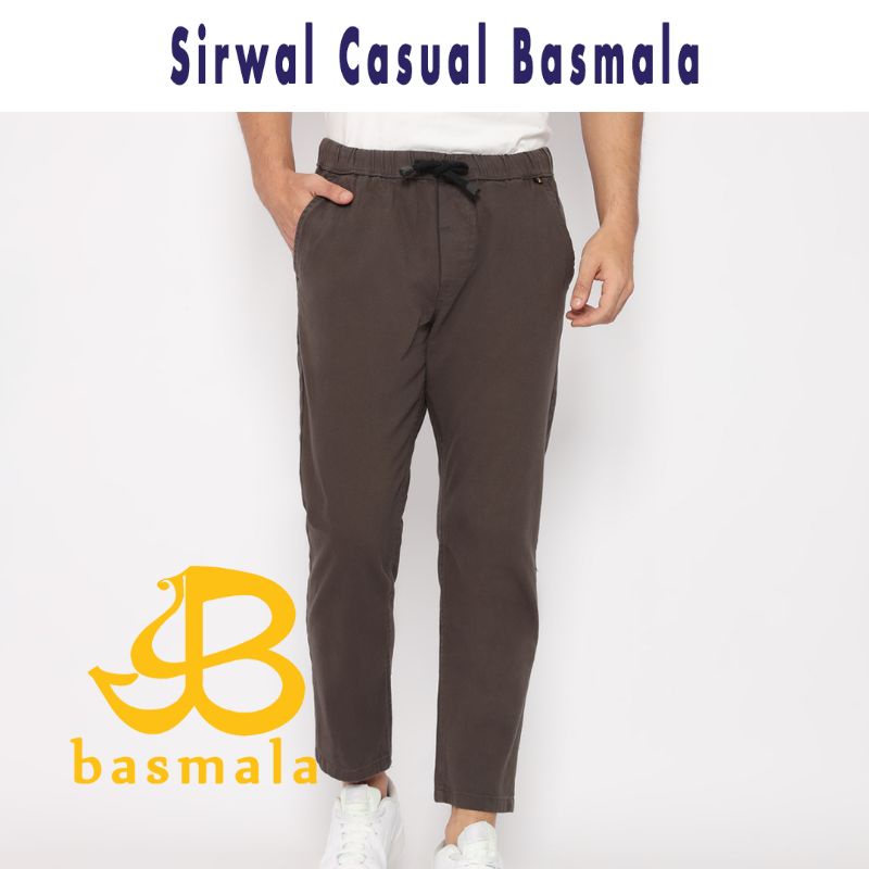 Celana Panjang Pria Chino Pants Celana Panjang Premium Basmala Celana Sirwal Panjang Basmala
