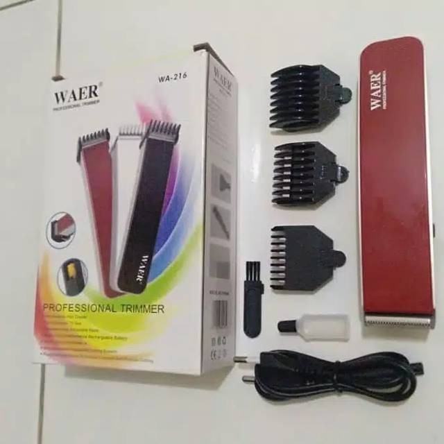 Promo Terbaru!!! Alat Cukur Rambut / kumis Wear Hair Clipper Profesional WEAR WA-216 Berkualitas Terbaik