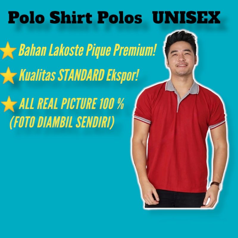 Baju Kaos Kerah Pria Dewasa Kaos Pria Kerah Dewasa Kaos Krah Pria Baju Kaos Berkerah Pria Baju Kerah