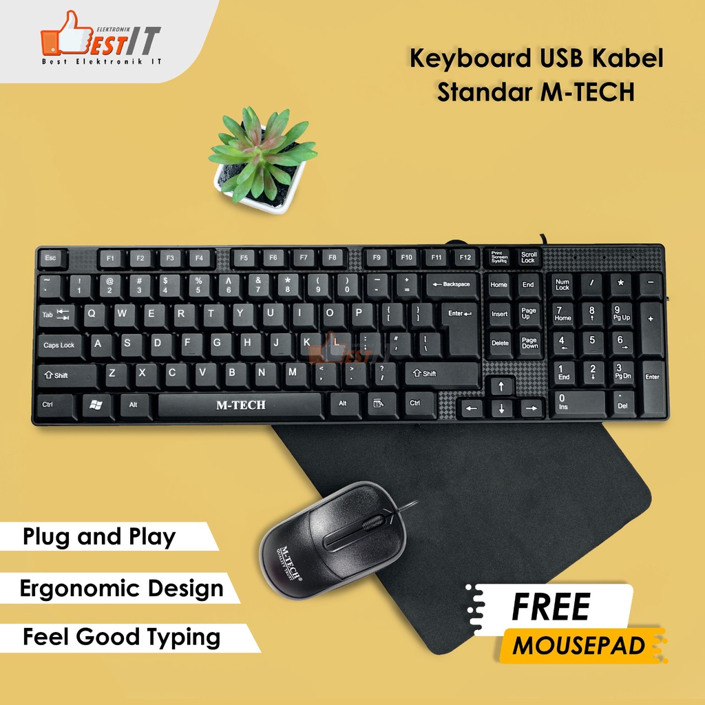 Keyboard Mouse Free mouse pad