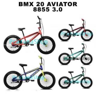  Sepeda  Anak  Bmx  20 Aviator  8855 BL 3 0 Shopee Indonesia