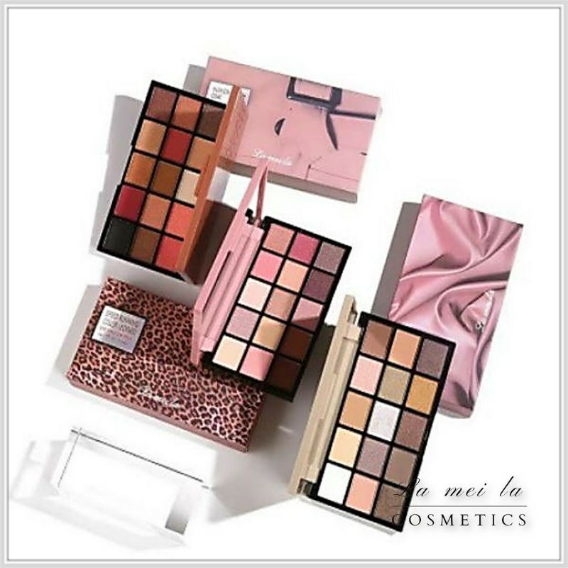 LA-Eyeshadow Make Up Kit Palette 15 warna 5025