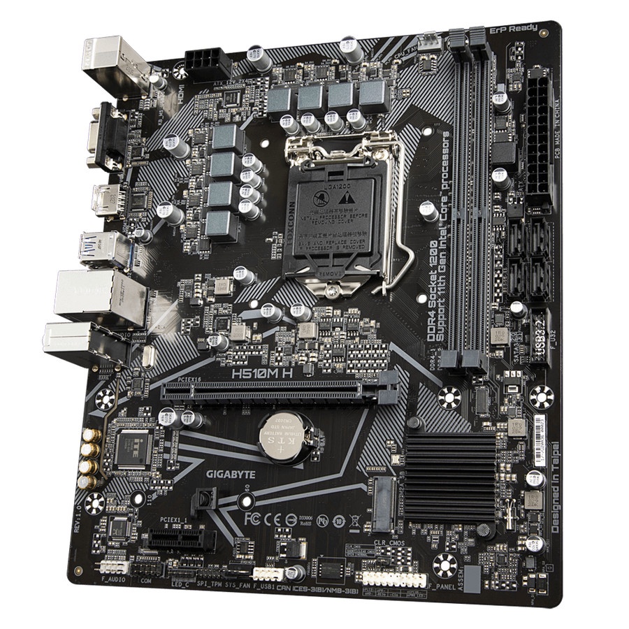 MOTHERBOARD GIGABYTE H510M H