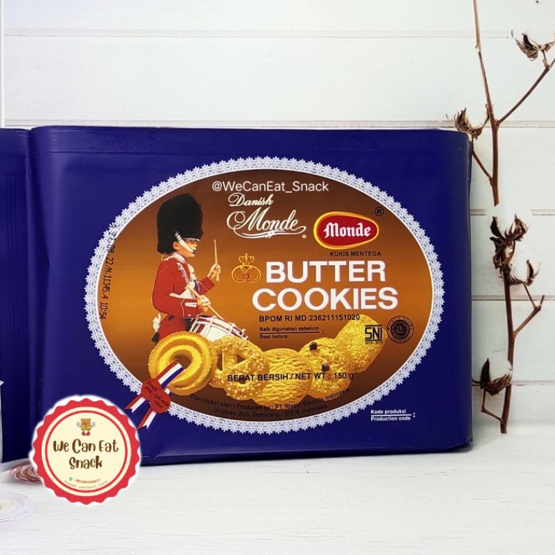 

Biskuit Monde Butter Cookies Legendaris 150gr