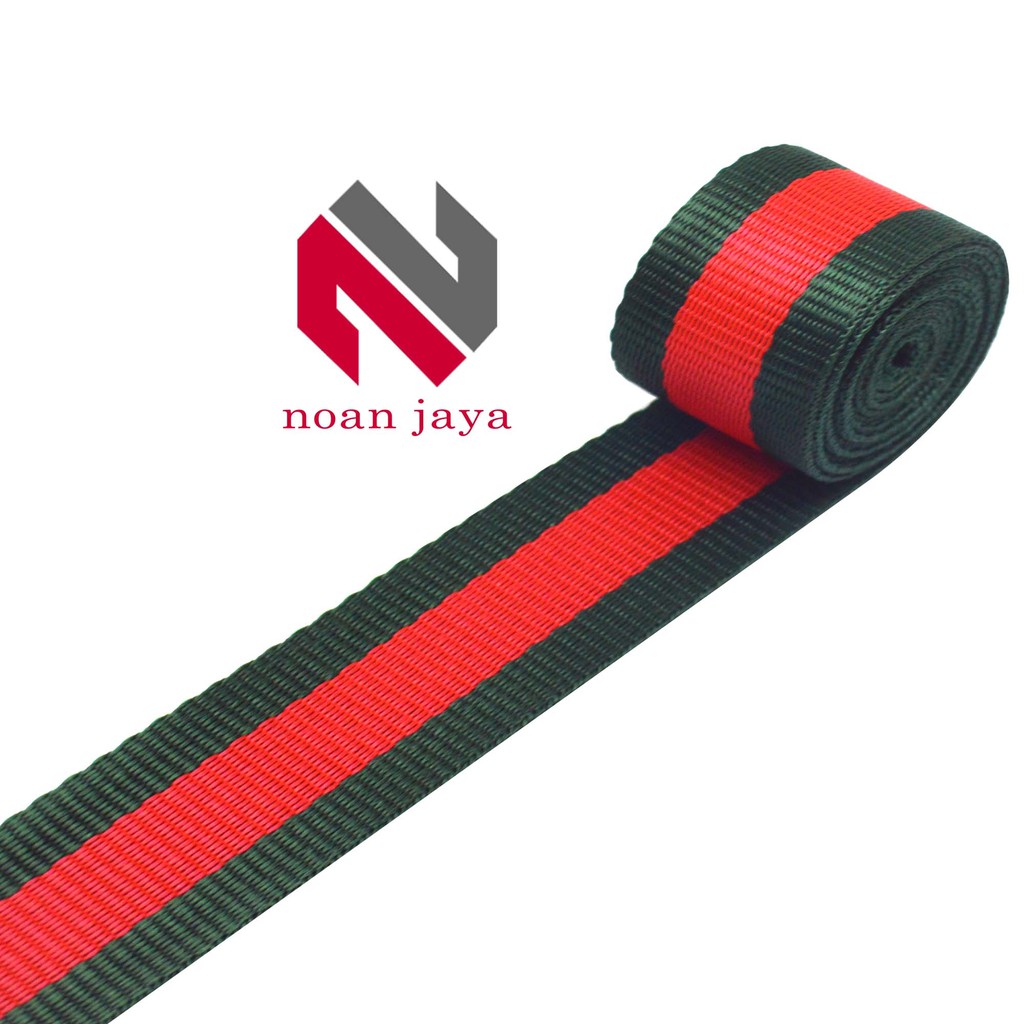 TALI WEBBING TAS GUCCI UKURAN 3.8 CM PER ROLL WB 38 GUCCI PP