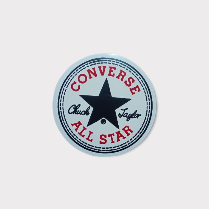 

Stiker Converse Logo Original (Bahan Graftac Anti Air)
