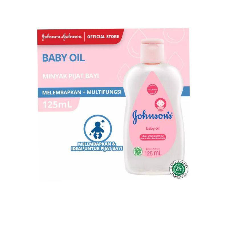 Johnson's Baby Oil 125 ml