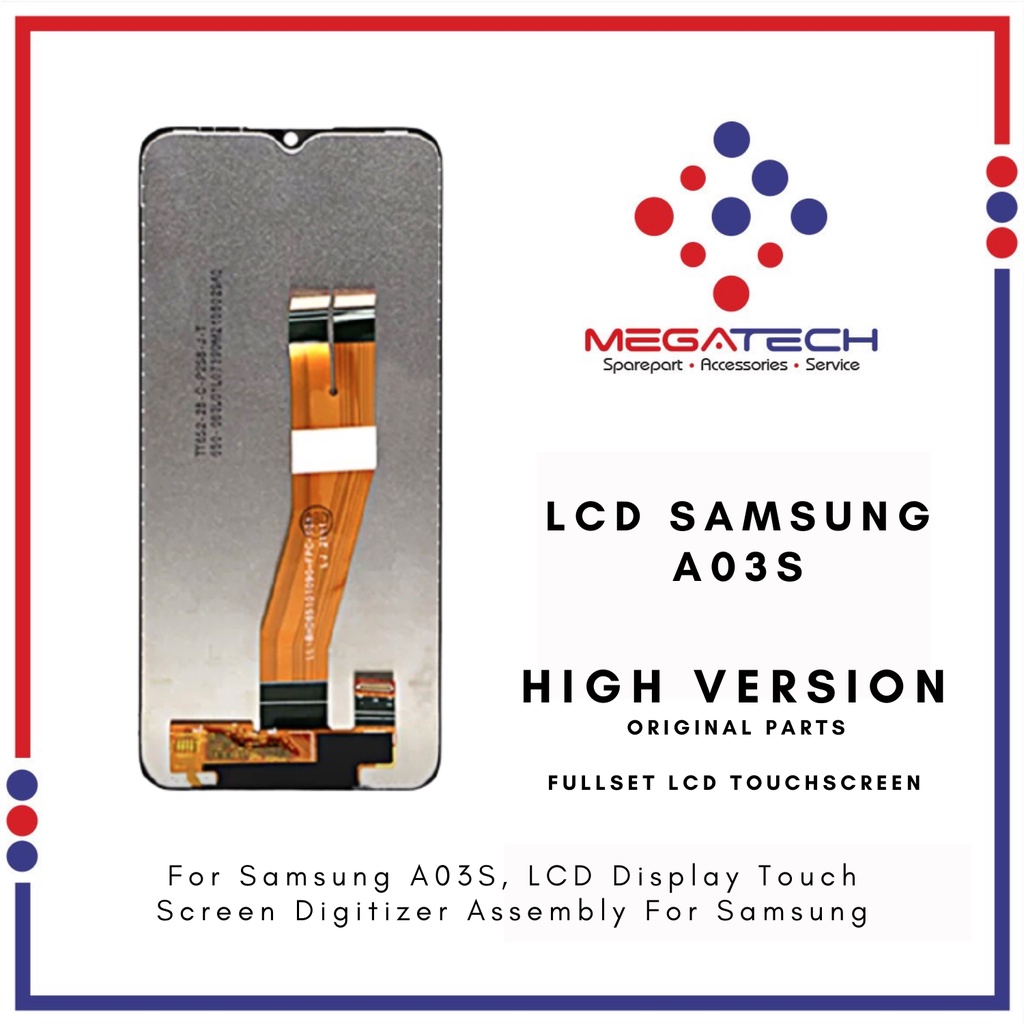 LCD Samsung A03S / Samsung A037 / Samsung A037F Fullset Touchscreen - ORI