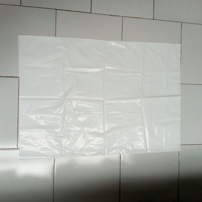 plastik sampah putih susu 70x100 cm