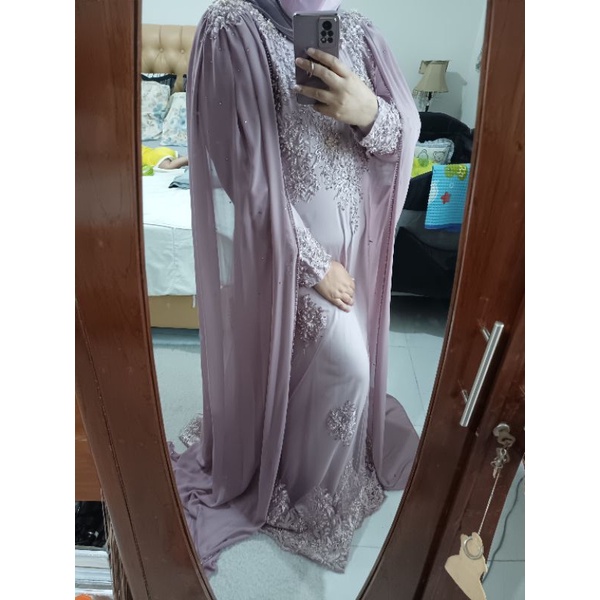 preloved baju pesta nikahan simple mewah