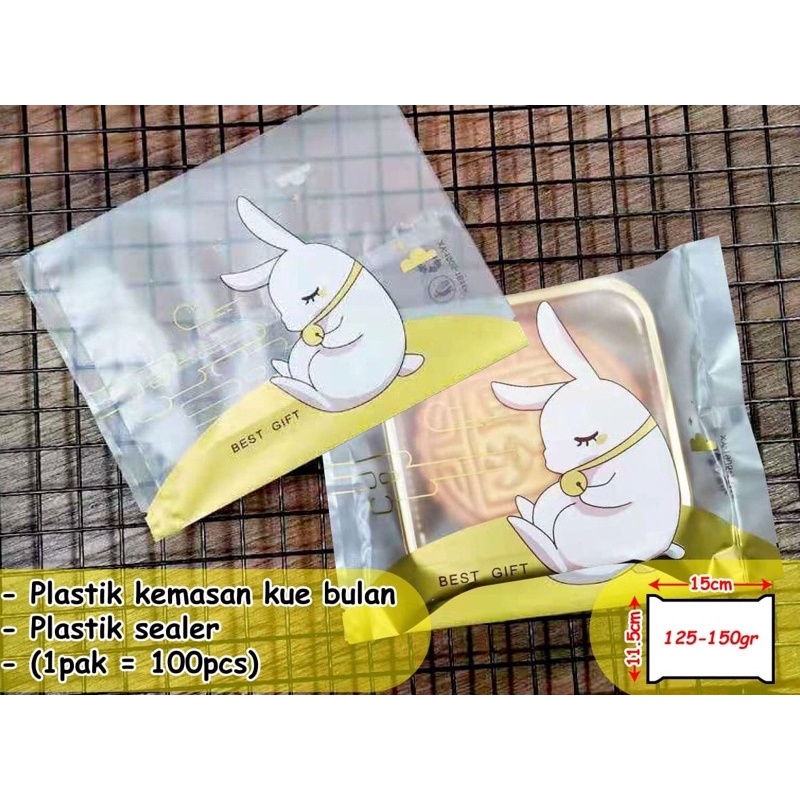 

Cookies Mooncake Bag / Plastik Packaging Kemasan Hampers Kue Bulan #3